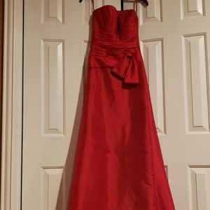 Impression Bridal Sleeveless Red Dress